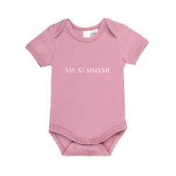 MLW By Design - Personalised Roman Numeral Bodysuit | Various Colours - MLW By Design -Wandnobe Store 10 11785cf0 ba69 4b09 9c1d 7daf43eb505f