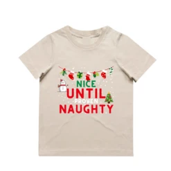MLW By Design - Nice Until Proven Naughty Tee | Various Colours - MLW By Design