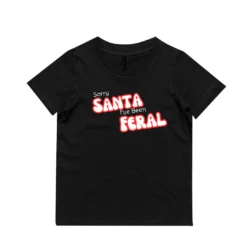 MLW By Design - Sorry Santa Tee | Various Colours - MLW By Design