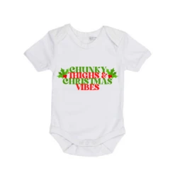 MLW By Design - Christmas Vibes Bodysuit | Black Or White - MLW By Design