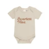 MLW By Design - Personalised Retro Name Bodysuit | Various Colours - MLW By Design