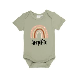 MLW By Design- Personalised Rainbow Name Bodysuit | Various Colours - MLW By Design -Wandnobe Store 2 742488f2 0dc3 42e6 af7b 4bfe55936289