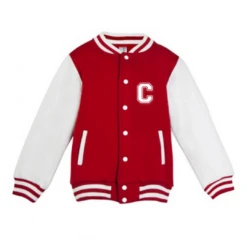 MLW By Design - Personalised Initial Varsity Jacket | Red & White - MLW By Design