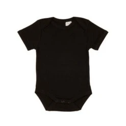 MLW By Design - Basic Short Sleeve Bodysuit | Black - MLW By Design