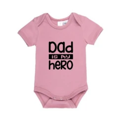 MLW By Design - Dad Is My Hero Bodysuit | Various Colours - MLW By Design -Wandnobe Store 3 5863de73 f36a 435a 8980 99d62d419eb6