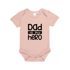 MLW By Design - Dad Is My Hero Bodysuit | Various Colours - MLW By Design -Wandnobe Store 4