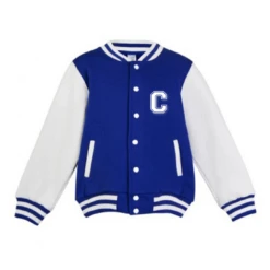 MLW By Design - Personalised Initial Varsity Jacket | Blue & White - MLW By Design