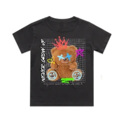 MLW By Design - Never Grow Up Oversized Tee - MLW By Design