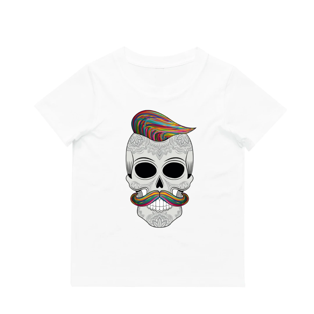 MLW By Design - Hipster Skull Tee | Various Colours - MLW By Design 4 MLW By Design - Hipster Skull Tee | Various Colours - MLW By Design - Image 4