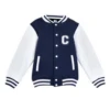 MLW By Design - Personalised Initial Varsity Jacket | Navy & White - MLW By Design