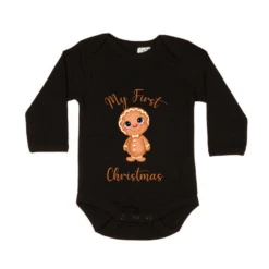 MLW By Design - My First Christmas Gingerbread Bodysuit | White Or Black - MLW By Design -Wandnobe Store 5 891cb56a 88bc 4611 b235 32eadc01e017