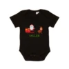 MLW By Design - Santa Sleigh Personalised Bodysuit | Black Or White - MLW By Design