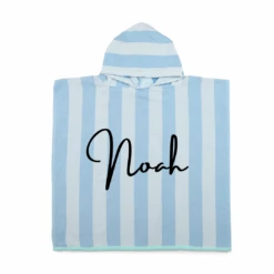 MLW By Design - Personalised Poncho Beach Towel | Blue *LIMITED EDITION* - MLW By Design