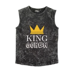 MLW By Design - Personalised King Stonewash Tank - MLW By Design
