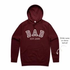 MLW By Design - Dad EST. Hoodie | Various Colours - MLW By Design -Wandnobe Store 99507593 9811 4829 9030 2C00845F4D97
