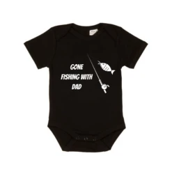 MLW By Design - Gone Fishing With Dad Bodysuit | Various Colours - MLW By Design