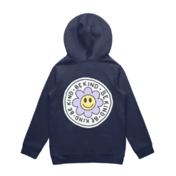 MLW By Design - Be Kind Fleece Hoodie | Various Colours - MLW By Design 9 MLW By Design - Be Kind Fleece Hoodie | Various Colours - MLW By Design -Wandnobe Store BeKindFlower 4
