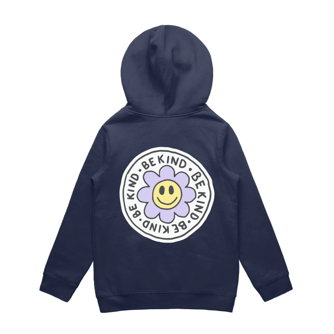 MLW By Design - Be Kind Fleece Hoodie | Various Colours - MLW By Design 3 MLW By Design - Be Kind Fleece Hoodie | Various Colours - MLW By Design - Image 3