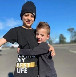 MLW By Design - Living My Best Life Tee | Pink Or Gold Print - MLW By Design -Wandnobe Store Bestlife