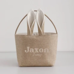 MLW By Design - Personalised Neutral Easter Basket - MLW By Design -Wandnobe Store C9C5D668 72DA 4626 A3C1 E670FA8322F5