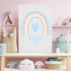 MLW By Design - Rainbow Name Canvas Print - MLW By Design