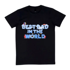 MLW By Design - Best Dad In The World Men's Tee | White Or Black - MLW By Design