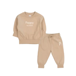 MLW By Design - Established Personalised Tracksuit | Light Brown | LIMITED EDITION - MLW By Design