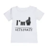 MLW By Design - I’m 1 Let’s Party Tee | White Or Black - MLW By Design