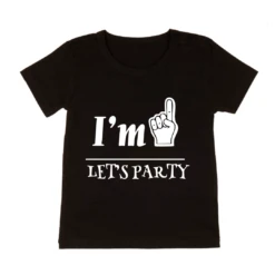 MLW By Design - I’m 1 Let’s Party Tee | White Or Black - MLW By Design -Wandnobe Store FRONT 2022 01 24T103835.293