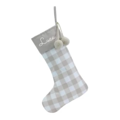 MLW By Design - Gingham Personalised Christmas Stockings *LIMITED EDITION* - MLW By Design