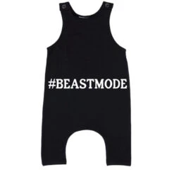 MLW By Design - #BEASTMODE Slouch Romper - MLW By Design