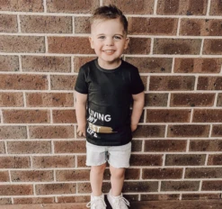 MLW By Design - Living My Best Life Tee | Pink Or Gold Print - MLW By Design -Wandnobe Store LIVINGMYBESTLIF