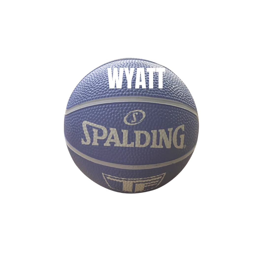 MLW By Design - Personalised Mini Basketball | Pastel Colours *LIMITED EDITION* - MLW By Design 3 MLW By Design - Personalised Mini Basketball | Pastel Colours *LIMITED EDITION* - MLW By Design - Image 3