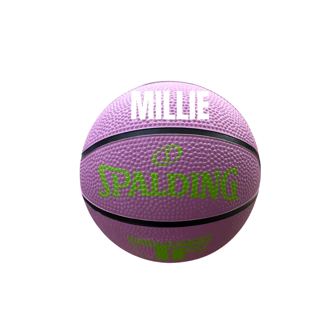 MLW By Design - Personalised Mini Basketball | Pastel Colours *LIMITED EDITION* - MLW By Design 4 MLW By Design - Personalised Mini Basketball | Pastel Colours *LIMITED EDITION* - MLW By Design - Image 4