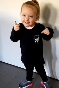 MLW By Design - Melting Skull Tee | Black Or White - MLW By Design -Wandnobe Store MLWByDesign MeltingSkullLongSleeveTop BlackorWhite