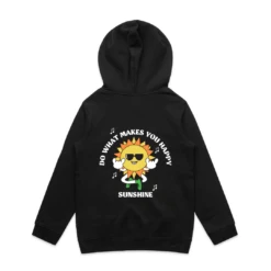 MLW By Design - Do What Makes You Happy Fleece Hoodie | Various Colours - MLW By Design