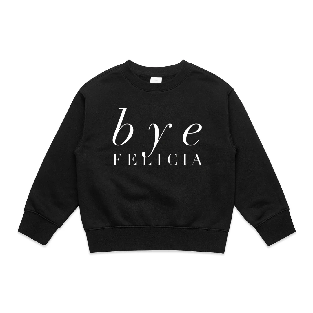 MLW By Design - Bye Felicia Fleece Oversized Crew - MLW By Design 1 MLW By Design - Bye Felicia Fleece Oversized Crew - MLW By Design