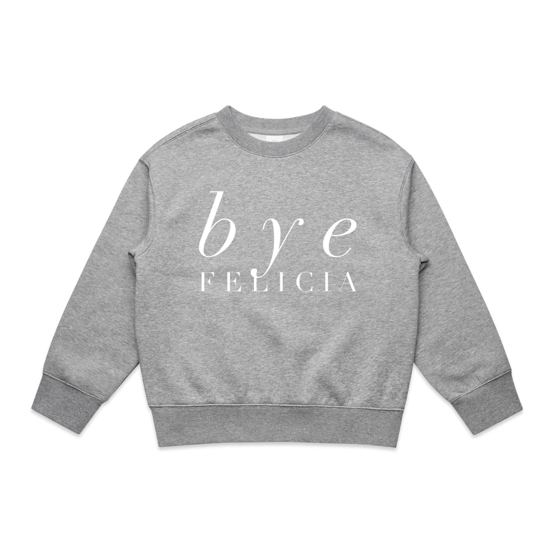MLW By Design - Bye Felicia Fleece Oversized Crew - MLW By Design 2 MLW By Design - Bye Felicia Fleece Oversized Crew - MLW By Design - Image 2