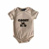 MLW By Design - Coast Kid Stonewash Bodysuit | Sand Or Black - MLW By Design