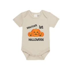 MLW By Design - 1st Halloween Personalised Bodysuit | Various Colours - MLW By Design