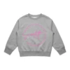 MLW By Design - Personalised Script Name Circle Fleece Crew - MLW By Design
