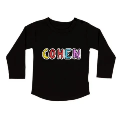 MLW By Design - Personalised Scribble Tee - MLW By Design -Wandnobe Store Personalised Scribbe Tee