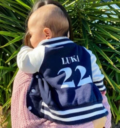 MLW By Design - Personalised Varsity Jacket | Navy & White - MLW By Design -Wandnobe Store Screenshot2022 07 11120920