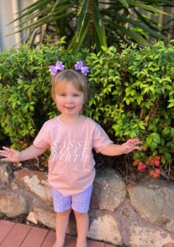 MLW By Design - Sassy Since Birth Tee | Various Colours - MLW By Design -Wandnobe Store Screenshot2024 03 08073202