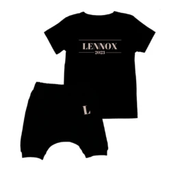 MLW By Design - Personalised Signature Short Set | Black | Limited Edition - MLW By Design
