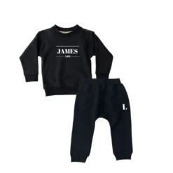 MLW By Design - Personalised Signature Tracksuit | Black - MLW By Design