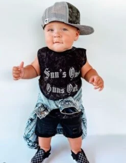 MLW By Design - Sun's Out Stonewash Tank - MLW By Design -Wandnobe Store Sunsout