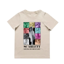 MLW By Design - Personalised Eras Tee | Various Colours - MLW By Design