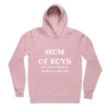 MLW By Design - Mum Of Boys Adult Fleece Hoodie | Various Colours - MLW By Design