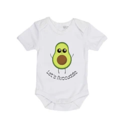 MLW By Design - Let's Avocuddle Bodysuit | White - MLW By Design